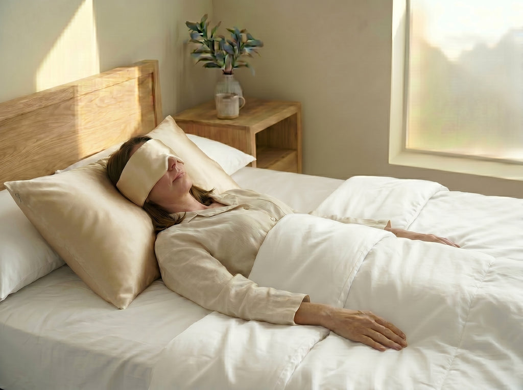 Silk Sleep Bundle — Pillowcase + Eye Mask